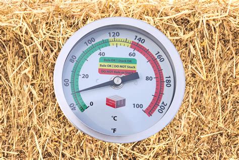 hay temperature and moisture tester